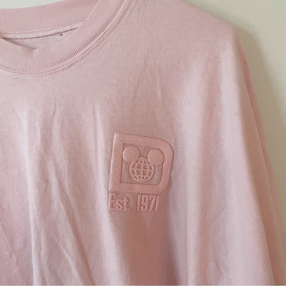 Disney Light Pink Long Sleeve Top - Picture 5 of 12